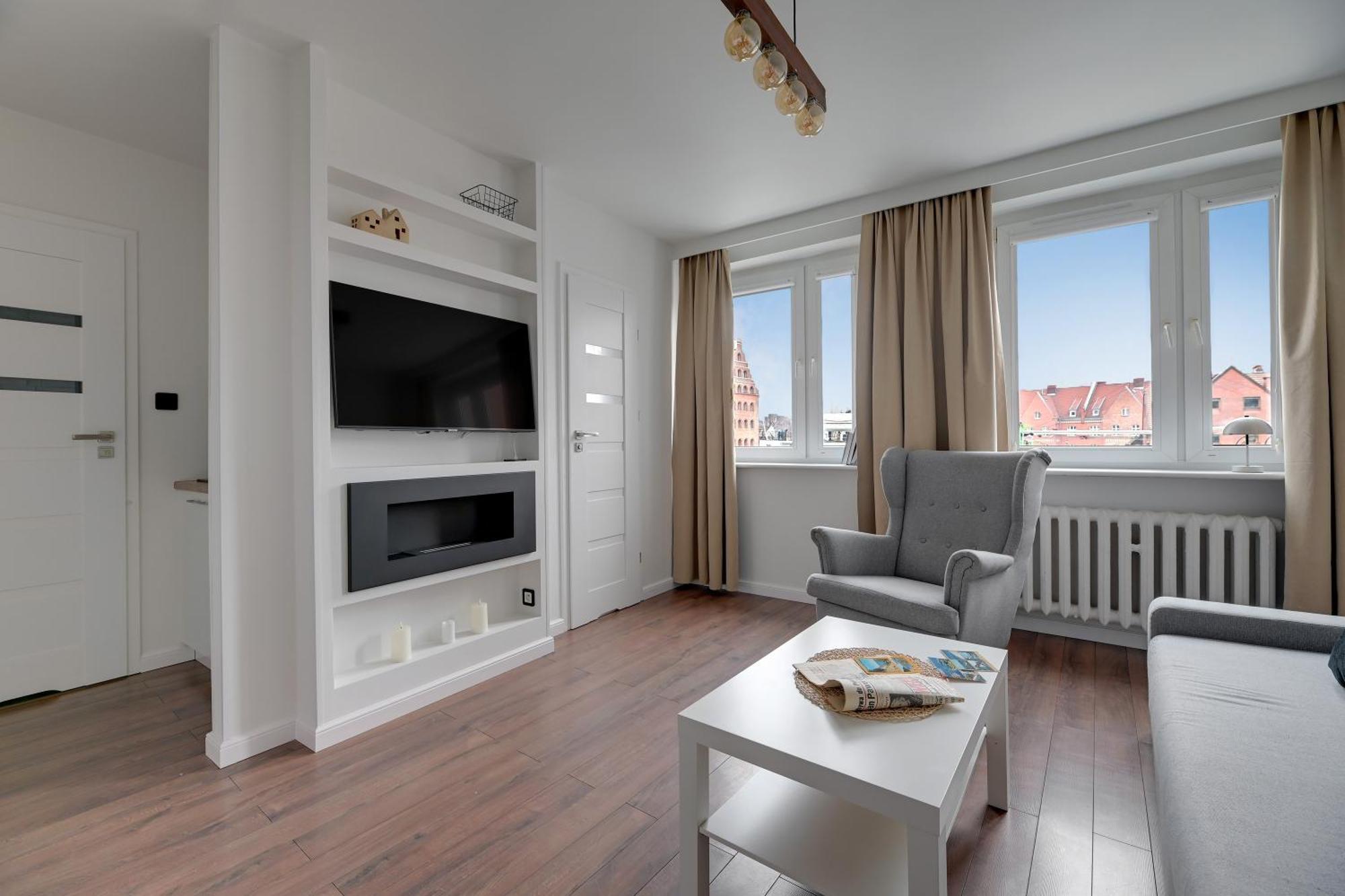 Motlawa Bulvar Residence Z Widokiem Na Rzeke Motlawa By Downtown Apartments Гданск Екстериор снимка